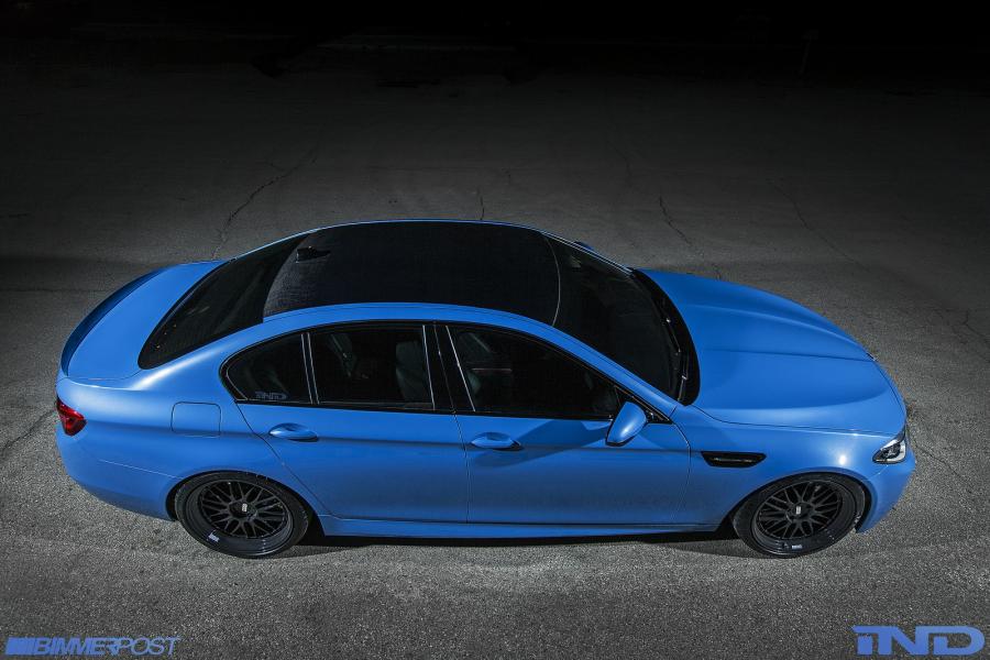 BMW M5 by IND Distribution 2014 года  (фото 5 из 9)
